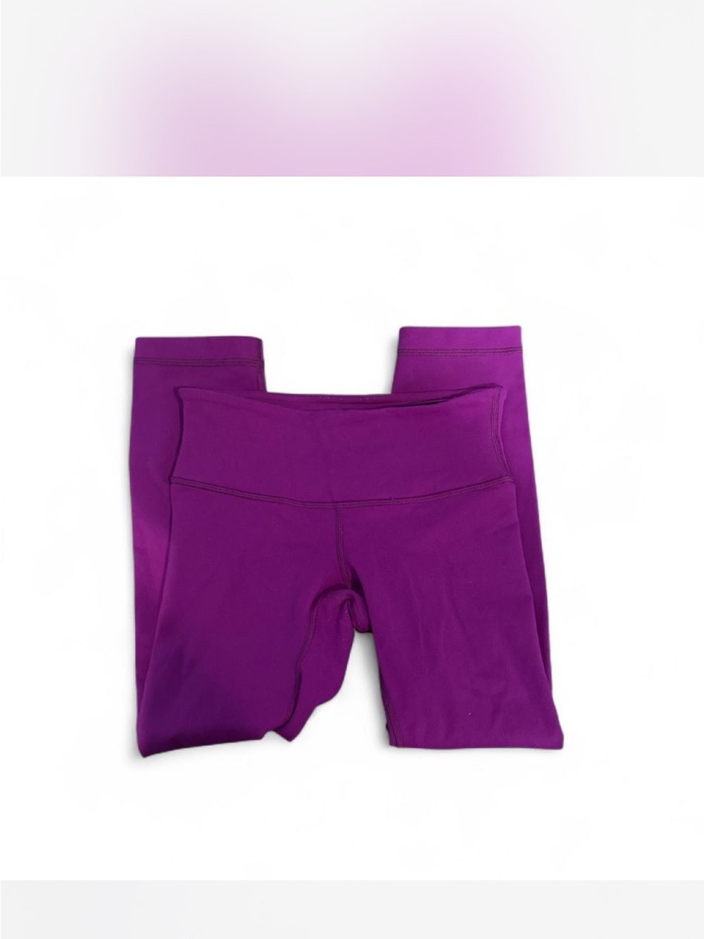 Womens Lululemon Purple Active Legging Capri